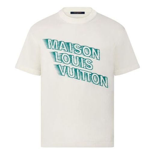 LOUIS VUITTON FW21 Maison LOUIS VUITTON LV Logo Tee 1A99ZS - KICKS CREW